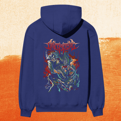 “Spirit Beast Premium Graphic Hoodie – Inferno Edition”