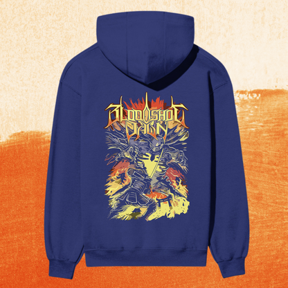 Bloodshot Dawn “Inferno Warrior” Premium Heavyweight Hoodie