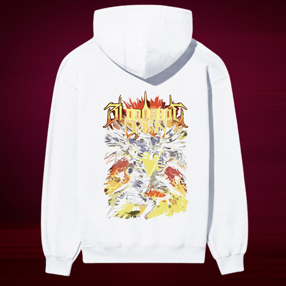 Bloodshot Dawn “Inferno Warrior” Premium Heavyweight Hoodie